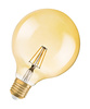 LED-Lampe E27 G125 7.5W = 55W 650lm 2500K Warm OSRAM Vintage 1906 Globe Dimmbar