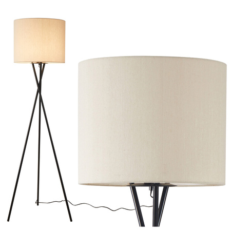 Dekorative Stehlampe E27 Beige Tekla Sanico Goldlux