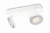 LED-Deckenleuchte 2x 4.5W 2700K Dimmbar CLOCKWORK Moving White PHILIPS