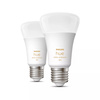 2PAK LED-Glühbirne E27 A60 6W CCT PHILIPS HUE White & Ambiance Bluetooth Zigbee