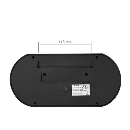 Flutlicht Solarlampe mit Sensor 500lm 5000K Neutral 120° 3.2V IP54 IK07 Anbaumontage Schwarz VIDEX