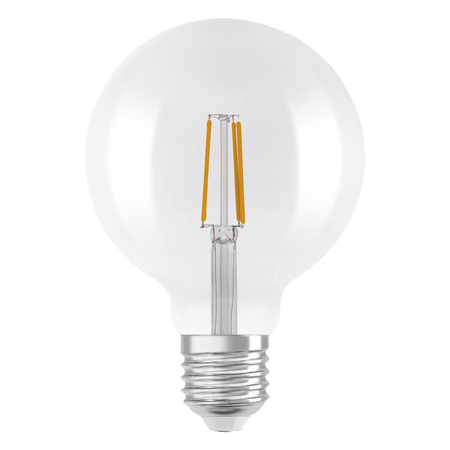 LED-Lampe G124 Sphere E27 7W = 60W 806lm 2200-2700K CCT 320° Dimmbar SUPERSTAR Osram