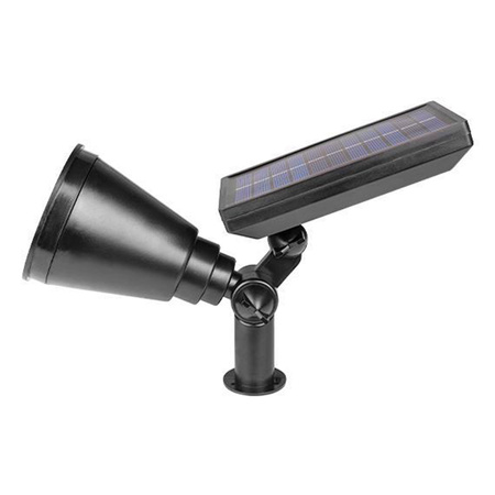 LED Solar Gartenlampe Reflektor 2W Kalt IP65 Dämmerungssensor