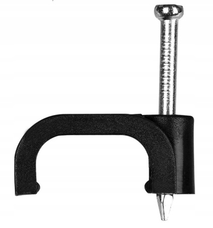 Flachkabelhalter FLOP CLIP YDYp3x2,5 13/7 Schwarz 100 Stück PAWBOL