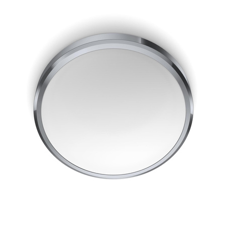 Plafond LED-Anbauleuchte DORIS 17W 2700K IP44 31cm Chrom PHILIPS