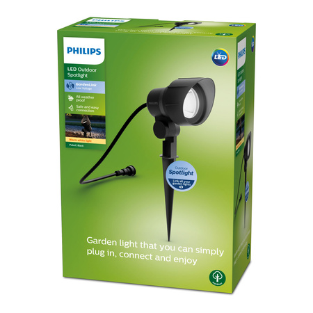 LED-Gartenleuchte für den Außenbereich SPOT BL GardenLink 6W 12V 2700K IP44 Beweglicher Einbau PHILIPS