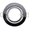 HALOGEN-Einbauleuchte beweglich rund Chrom GU10 MR16-Blech