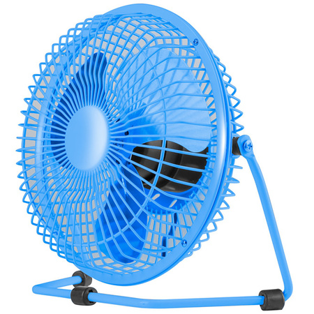 Luftzirkulationsventilator Stehtischventilator Blau USB 3 W