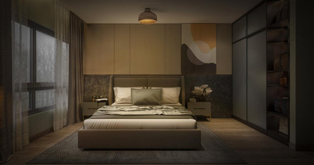 Dekorative Deckenleuchte E27 Pappe Braun Dekor Ledvance