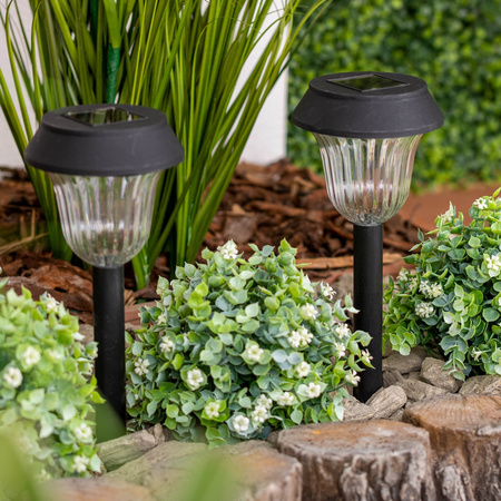 LED Solar Gartenlampe Drive 5500-6000K IP44 38cm Dämmerungssensor