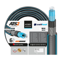 Gartenwasserschlauch 6 Lagen mit Geflecht 3/4" 20m stark HOBBY ATS2 CELLFAST