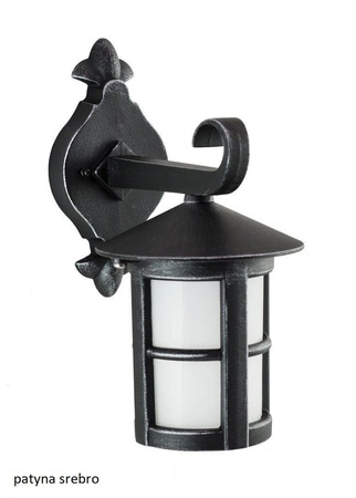 Außengarten-Fassadenleuchte LED-WANDLAMPE CORDOBA K 3012/1/T E27 Su-Ma