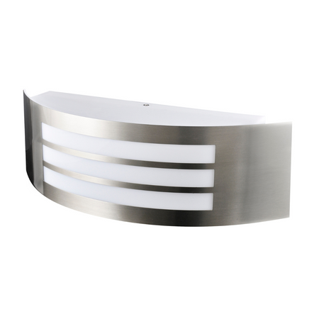 LED-Gartendeckenleuchte E27 Sitom GOLDLUX (Polux) Silberstahl Inox