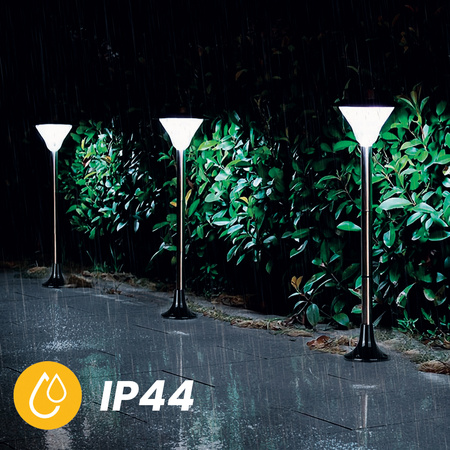 LED Solar Garten Lampe angetriebener Pfosten Ornamental IP44 Laterne 3in1