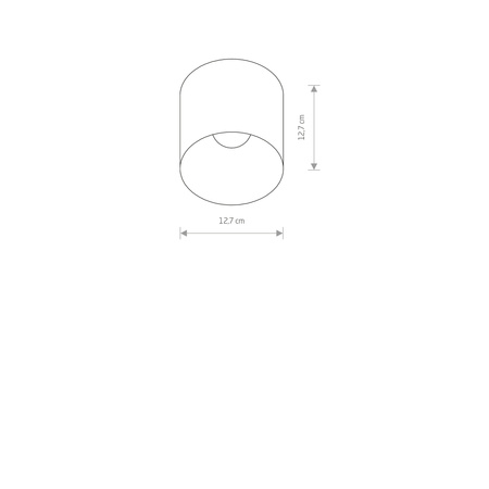 HALO LED-Deckenleuchte 8195 Nowodvorski Schwarz/Weiß GU10 Spot Tube Aufputz Modern
