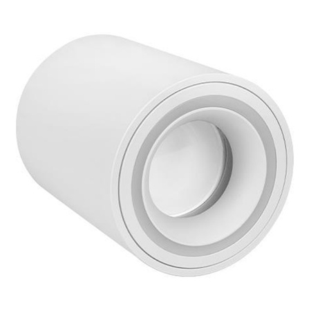 Aufputz Halogen Tuba Reflektor Spot GU10 Rund Weiß Masterled