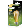 3x LED Birne E27 Edison ST64 4W = 35W 440lm 2000K Warm 360° FILAMENT LUMILED