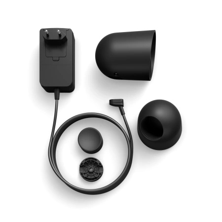 Innenkamera Secure Wired Schwarz mit Ständer Nachtsicht PHILIPS HUE WIFI Zigbee