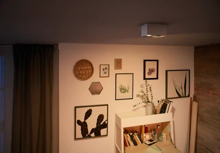 LED-Halogen-Anbauleuchte 2x 4,5W BOX Moving white PHILIPS