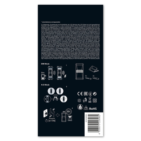 LED-AUSSENLEUCHTE Grau 10W 4000K Sensor ENDURA PRO LEDVANCE