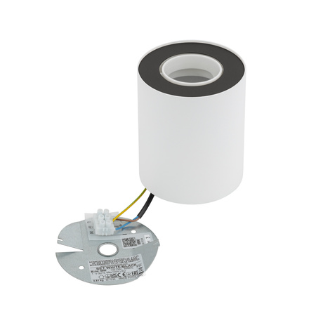 SET 8898 Nowodvorski Deckenleuchte Schwarz und Weiß GU10 Spot Tube Aufputz Modern