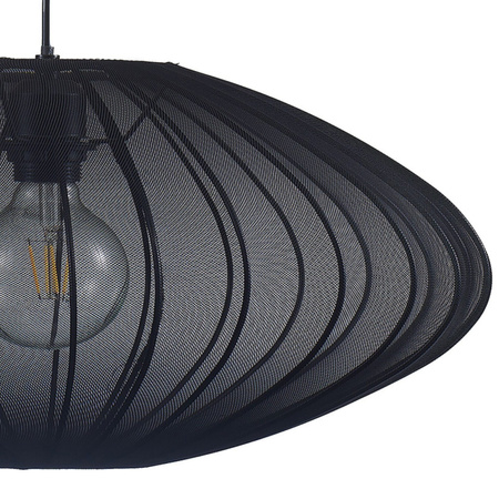 Decke Hängelampe E27 Schwarz JAPANDI Sanico Goldlux