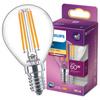 LED-Kugellampe E14 P45 6,5W = 60W 806lm 2700K warmes Filament PHILIPS