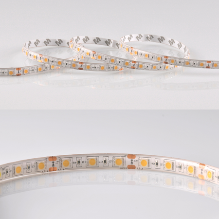 LED-Streifen 28W 2750lm 3000K Warm 120° Weiß IP65 Dimmbar 12V Sanico Goldlux