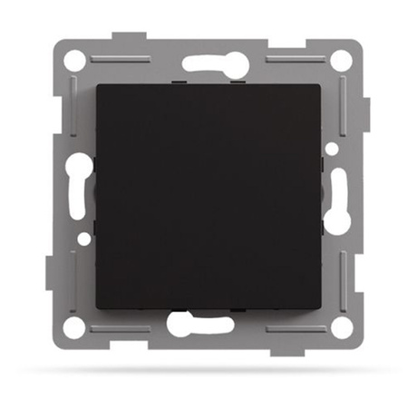 Abdeckung für Schaltsteckdosenrahmen Schwarz BINERA VIDEX
