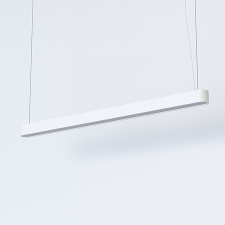 SOFT Pendelleuchte 7537 Nowodvorski Weiß 2xLED Tube T8 Decke 120x6 Modern