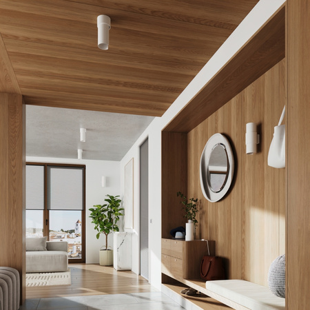 Deckenleuchte Leuchte Aufbauleuchte E27 White Flash Blue Sapphire SL.1673 Sollux