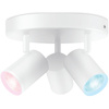 LED SPOT Deckenleuchte 3x 5W WHITE + RGB SMART Round WiFi WiZ