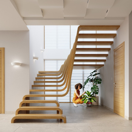 Wandleuchte OSKAR E27 Up-Down Keramik Modern Weiß SOLLUX