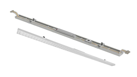 LED-Linearleuchte 75W 12750lm 4000K Neutral Dimmbar Anbau hängend Weiß 150,4cm Trusys Ledvance