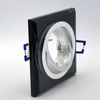 Flush Mount GU10 Halogen Einbaustrahler Mesh Schwarz Quadratisch Kobi