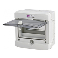 Modular 1x8 Aufputz Transparent UV IP65 1500V DC Weiß Eti