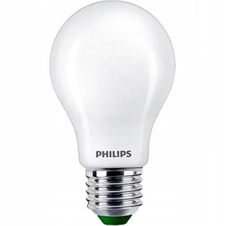 E27 A60 LED Lampen 4W = 60W 840lm 2700K Warm Filament Milky PHILIPS Ultra Efficient