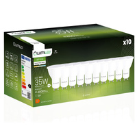 10x LED Lampen GU10, Glühbirne 5W = 35W 470lm 120° 4000K neutral LUMILED