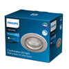 LED SPARKLE 5W 2700K Dimmbar Rund Satin Einbauleuchte PHILIPS