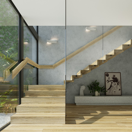 SOLLUX Wandleuchte Wand SIGNMA E27 Up-Down Modern Grau