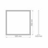 LED-Einbauplatte 60x60 40W 5200lm 4000K Neutralweiß Videx