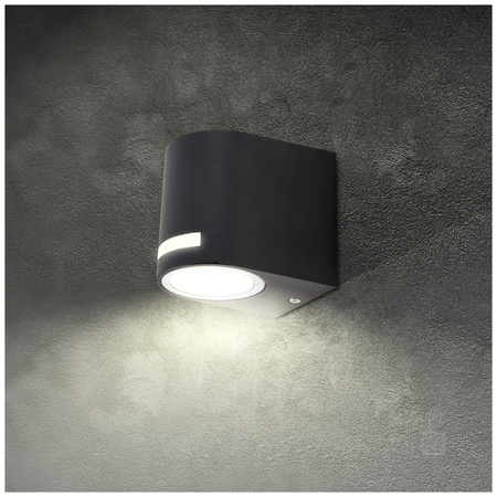 Garten Außenwandleuchte GU10 IP44 Grau Quazar Kobi