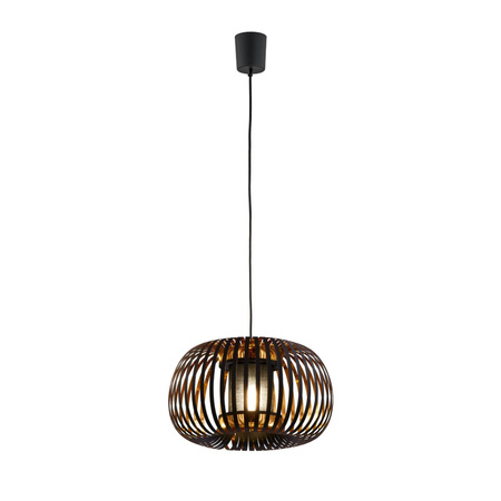 ROYAS BLACK/GOLD Hängende Deckenleuchte Schwarz und Gold Modern E27 6295 TK Lighting