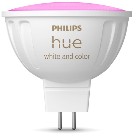 LED MR16 6.3W CCT RGB PHILIPS HUE Weiß & COLOR Ambiance Bluetooth Zigbee Glühbirne