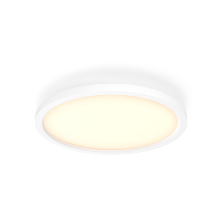 Plafond LED Deckenanbauleuchte 24.5W 2450lm IP20 Weiß Ambiente TW Weiß 39.5cm Smart SMART Zigbee Bluetooth Aurelle Philips HUE