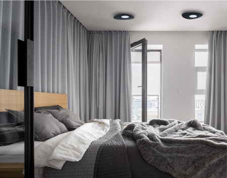 ORGANIC III Deckenleuchte 8302 Nowodvorski Schwarz 3xGX53 Deckenaufbauleuchten Modern