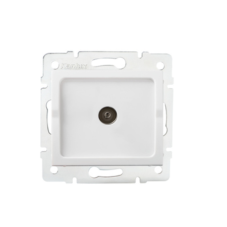 Antennensteckdose Typ TV Weiß LOGI KANLUX