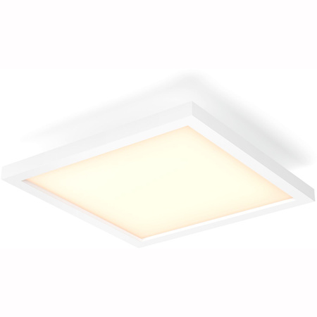 LED-Anbaupanel Aurelle Weiß 19W CCT 30cm PHILIPS HUE Bluetooth + Dimmerschalter