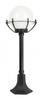 Outdoor-Gartenlampenmast LATERNE E27 Kugeln mit Korb 200 K 5002/3/KPO 72 cm schwarz Su-Ma