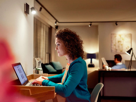 10x LED Lampen GU5.3, Glühbirne MR16 230V 6W = 50W 580lm 120° 3000K warm LUMILED